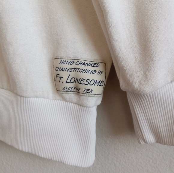 Jungmaven Graphic Applique Crewneck Sweatshirt L - Picture 3 of 8